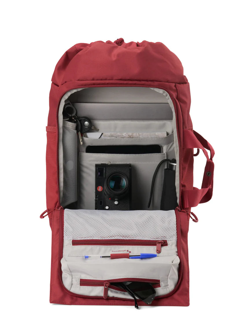 BLOK MEDIUM Sienna Red Rucksack mit Laptop-Fach-Pinqponq-Rucksäcke-ROTATION BOUTIQUE BERLIN