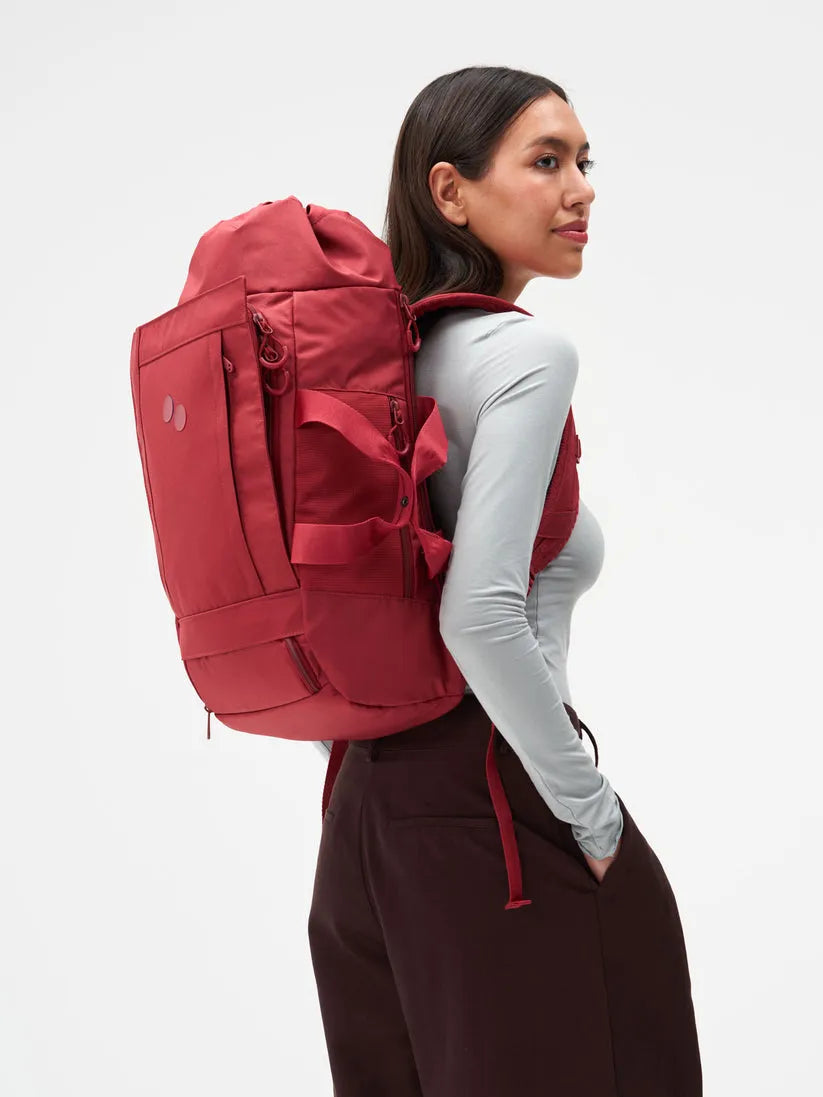 BLOK MEDIUM Sienna Red Rucksack mit Laptop-Fach-Pinqponq-Rucksäcke-ROTATION BOUTIQUE BERLIN