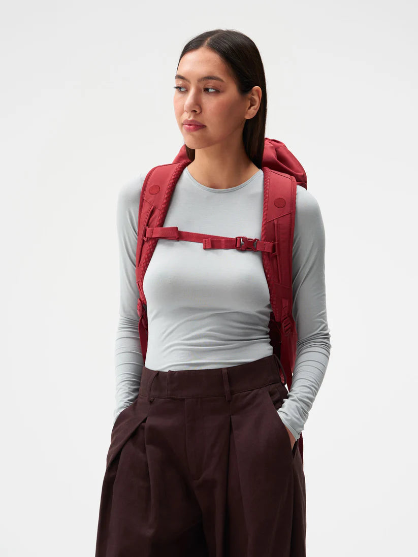 BLOK MEDIUM Sienna Red Rucksack mit Laptop-Fach-Pinqponq-Rucksäcke-ROTATION BOUTIQUE BERLIN