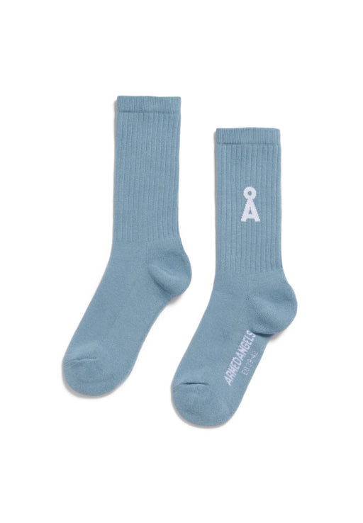 Blaue Socken Saamus Bold-Armedangels-Socken-ROTATION BOUTIQUE BERLIN