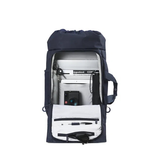 Blok Medium Fjord Navy - Rucksack-Pinqponq-Rucksäcke-ROTATION BOUTIQUE BERLIN