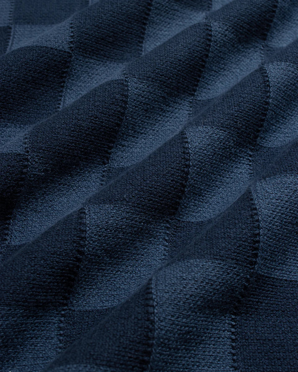 Caetano Check Knitted Top-Far Afield-T-Shirts-ROTATION BOUTIQUE BERLIN