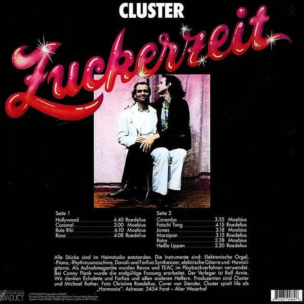 Cluster - Zuckerzeit LP-Miscellaneous-Records-ROTATION BOUTIQUE BERLIN