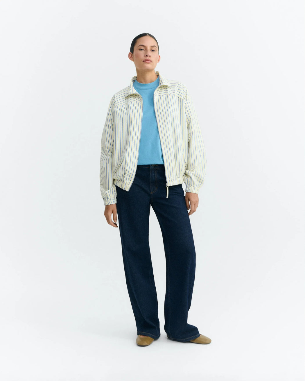 Colliure Stripes Leichte Jacke Damen-Thinking Mu-Jacken & Mäntel-ROTATION BOUTIQUE BERLIN