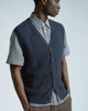 Cropper Sleeveless Herren Cardigan-Far Afield-Pullis & Sweatshirts-ROTATION BOUTIQUE BERLIN