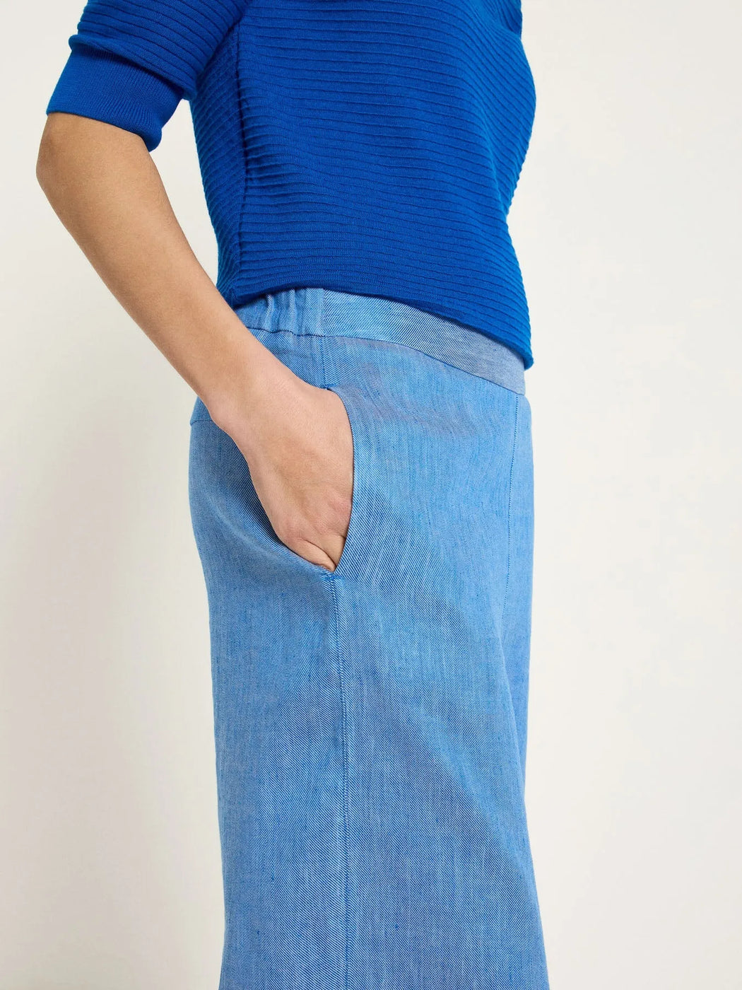 Culotte aus Leinen und Bio-Baumwolle-LANIUS-Hosen-ROTATION BOUTIQUE BERLIN