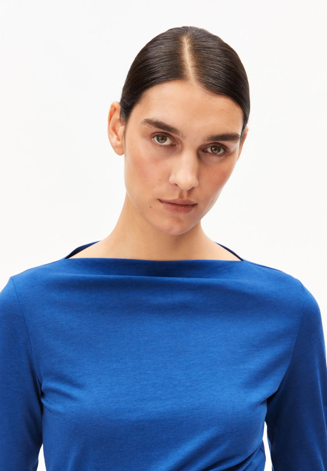 Damen Boatneck Longsleeve-Armedangels-T-Shirts-ROTATION BOUTIQUE BERLIN
