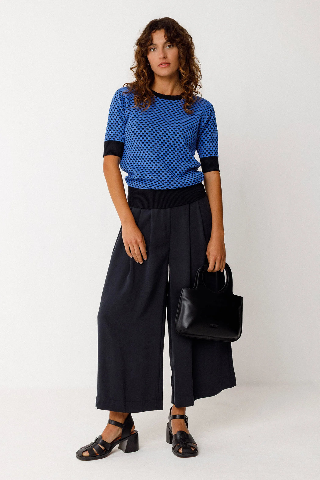 Damen Midi Hose Enetz-SKFK-Hosen-ROTATION BOUTIQUE BERLIN