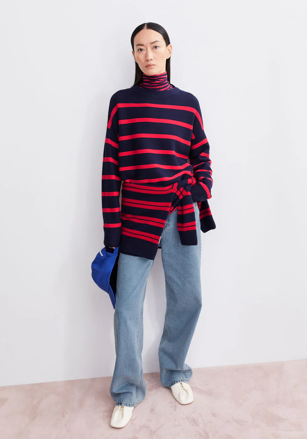 Damen Streifen Strickpullover Merinaa-Armedangels-Pullis & Sweatshirts-ROTATION BOUTIQUE BERLIN
