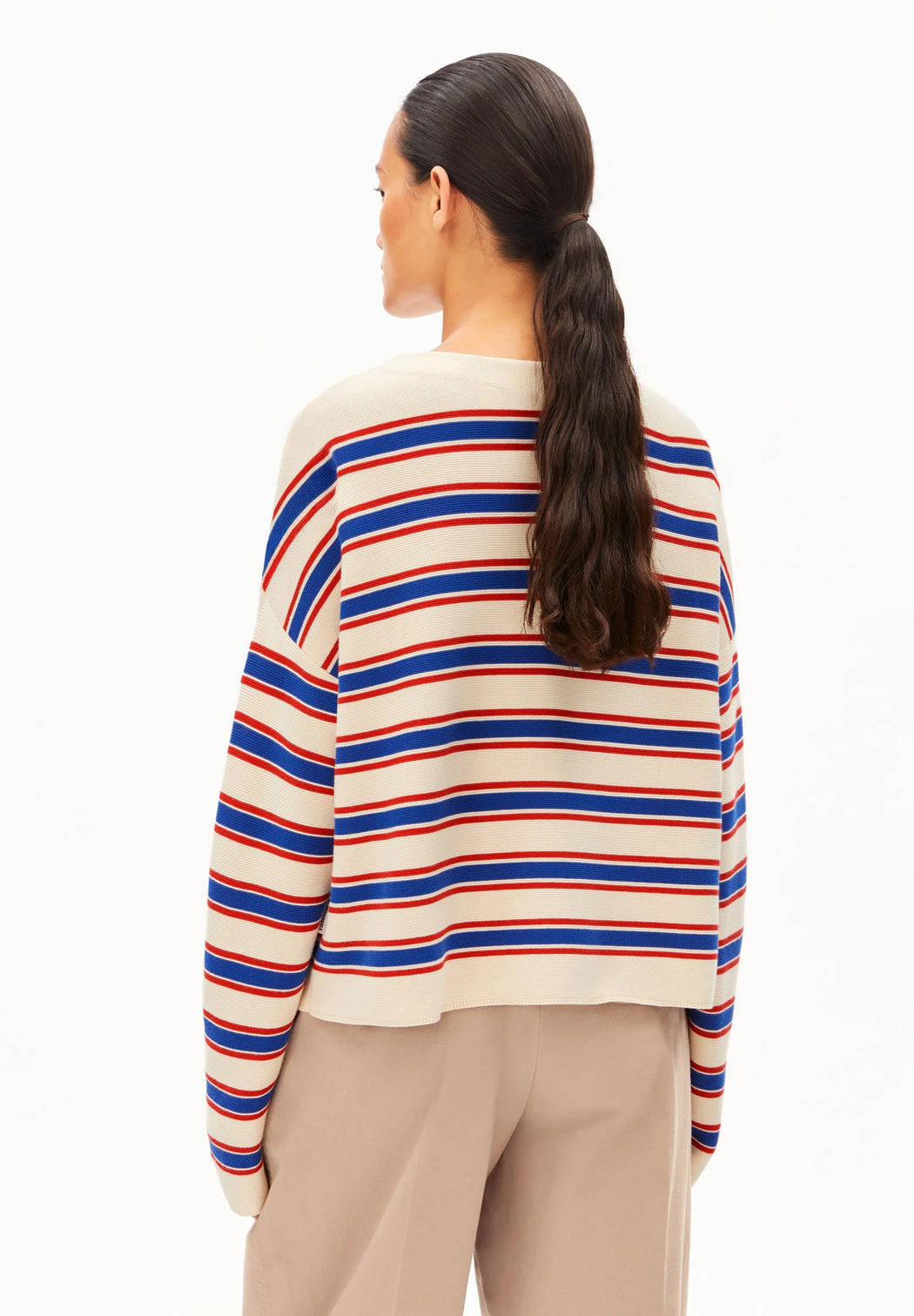 Damen Streifen Strickpullover Merinaa-Armedangels-Pullis & Sweatshirts-ROTATION BOUTIQUE BERLIN