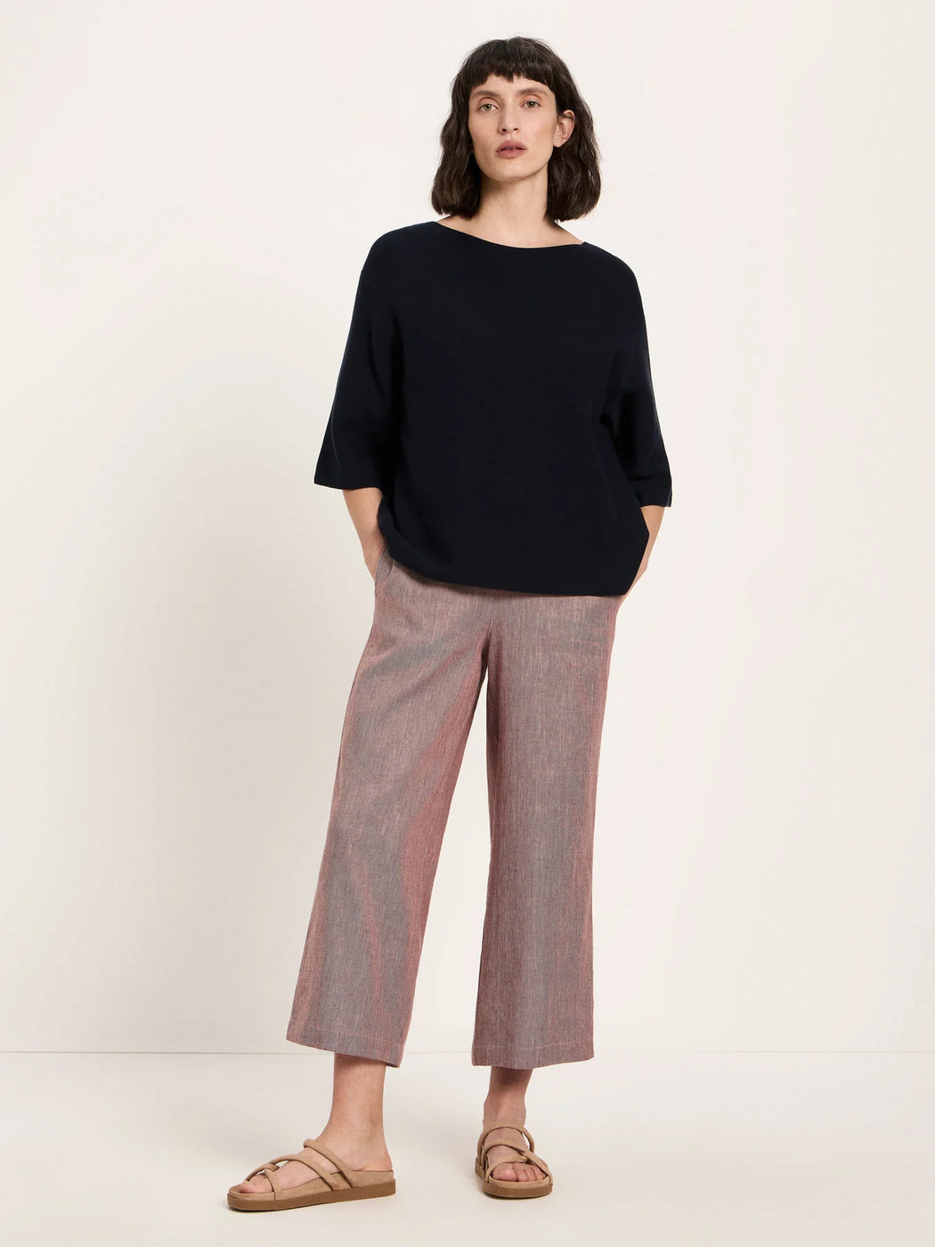 Damen U-Boot Pullover – GOTS-zertifiziert-Lanius-Pullover-ROTATION BOUTIQUE BERLIN