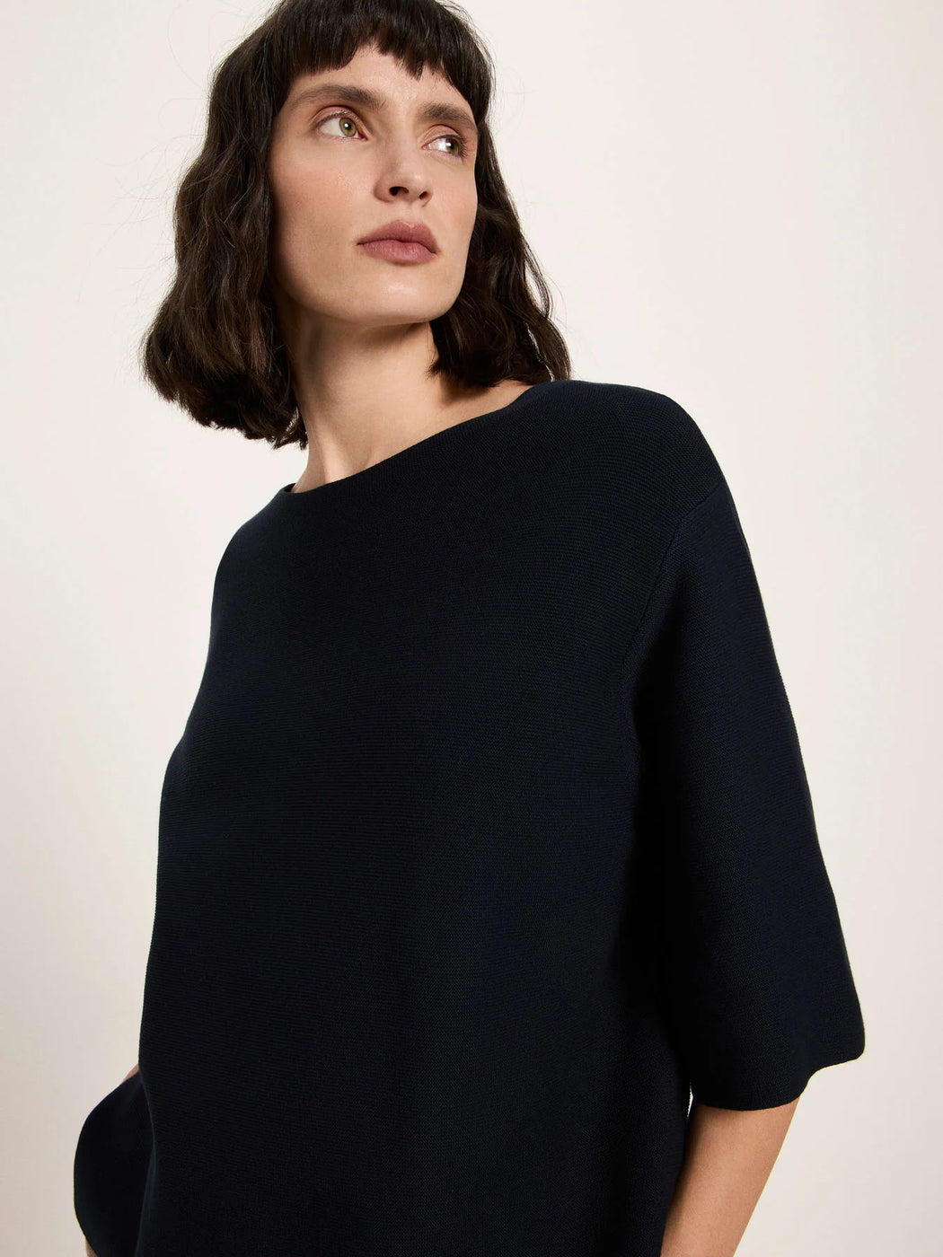 Damen U-Boot Pullover – GOTS-zertifiziert-Lanius-Pullover-ROTATION BOUTIQUE BERLIN