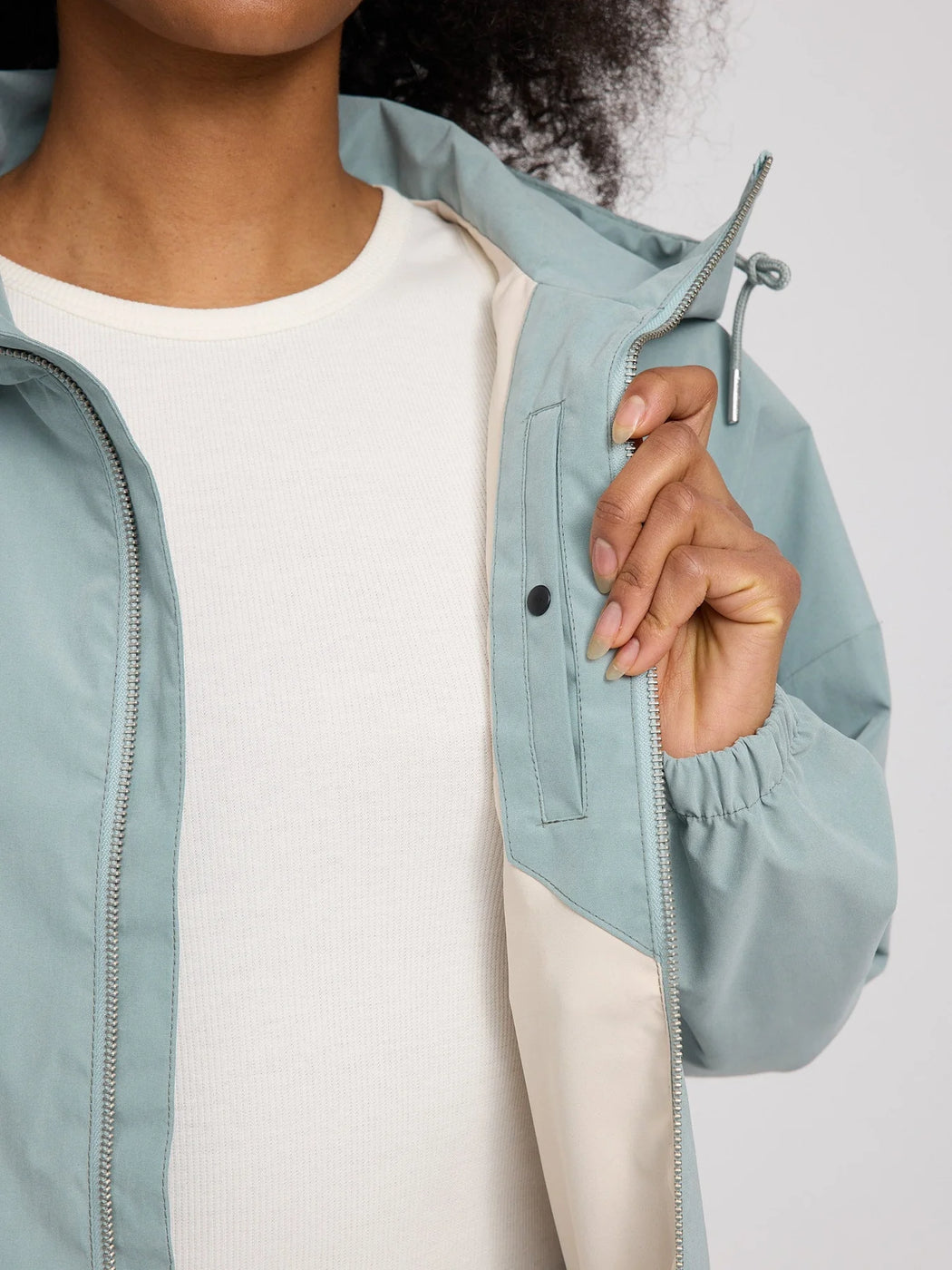 Damen Übergangsjacke Layer Look Light Jacket-Mazine-Jacken & Mäntel-ROTATION BOUTIQUE BERLIN