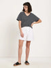 Damen V-Neck Shirt-Lanius-T-Shirts-ROTATION BOUTIQUE BERLIN