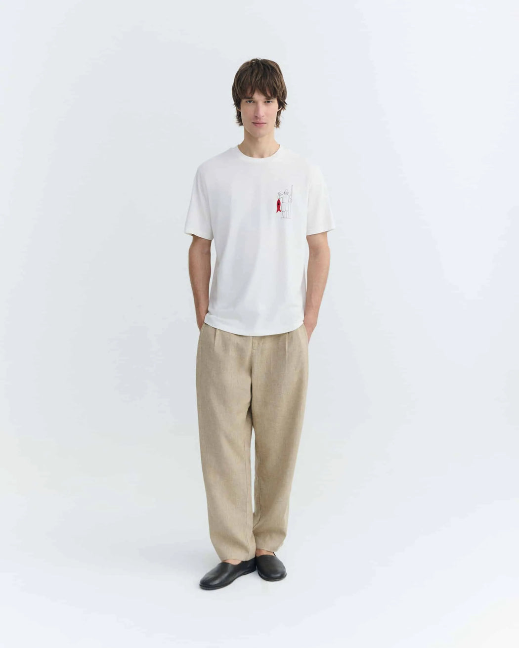 Fisherman T-Shirt Herren-Thinking Mu-T-Shirts-ROTATION BOUTIQUE BERLIN