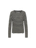 Gestreiftes Langarmshirt aus Merinowolle-Lanius-T-Shirts-ROTATION BOUTIQUE BERLIN