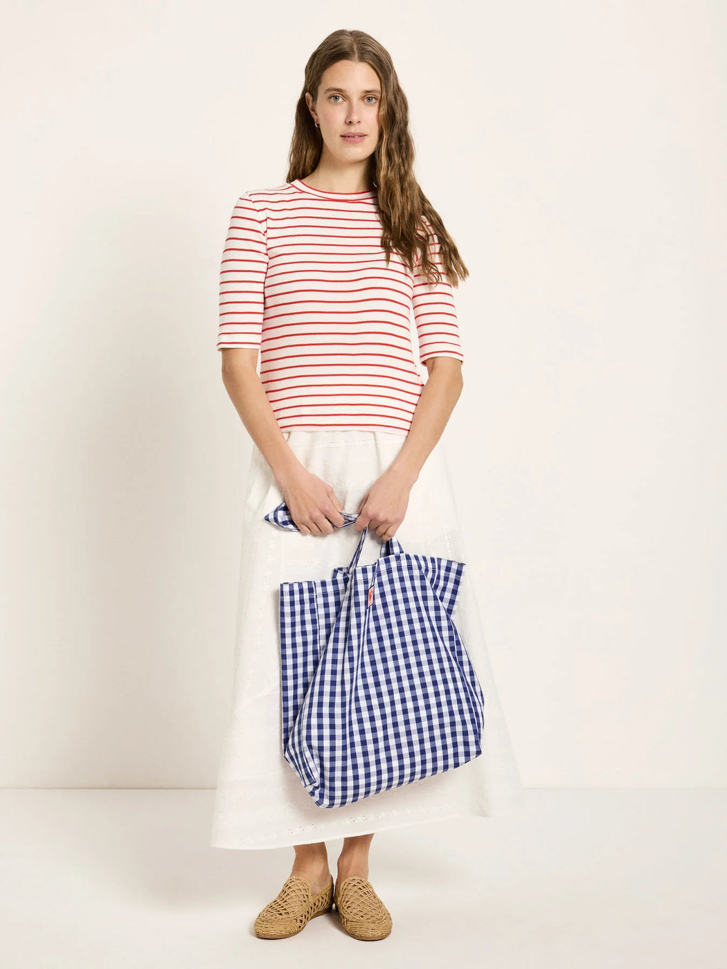 Halbarmshirt mit Streifen-Lanius-T-Shirts-ROTATION BOUTIQUE BERLIN
