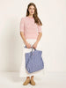 Halbarmshirt mit Streifen-Lanius-T-Shirts-ROTATION BOUTIQUE BERLIN