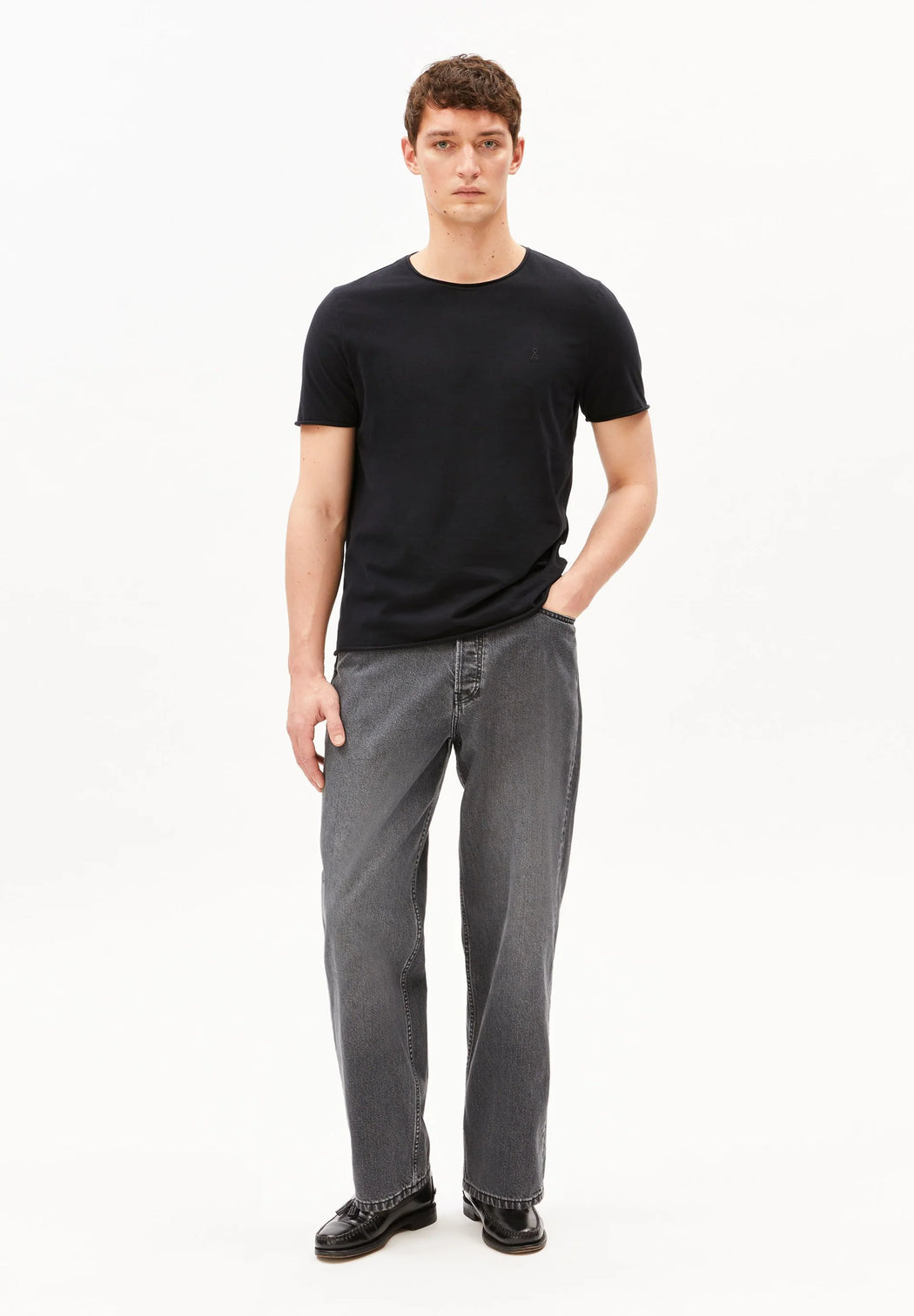 Herren T-Shirt Jaames Brushed-Armedangels-T-Shirts-ROTATION BOUTIQUE BERLIN