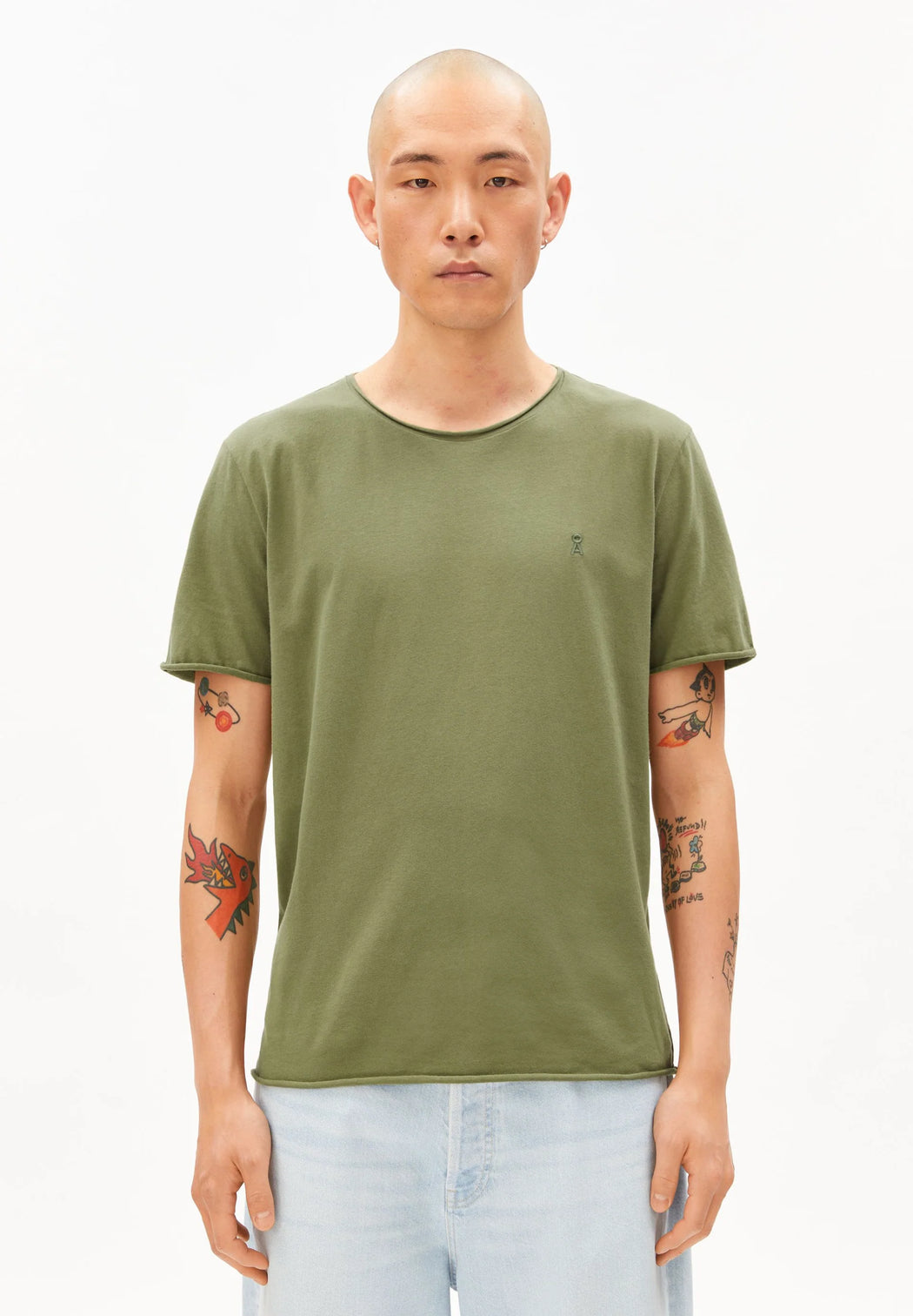 Herren T-Shirt Jaames Brushed-Armedangels-T-Shirts-ROTATION BOUTIQUE BERLIN