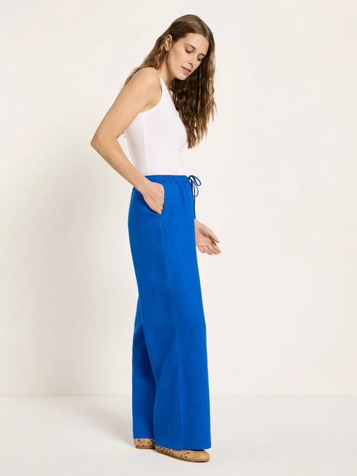 Hose mit Tunnelzug aus Bio-Leinen-LANIUS-Hosen-ROTATION BOUTIQUE BERLIN