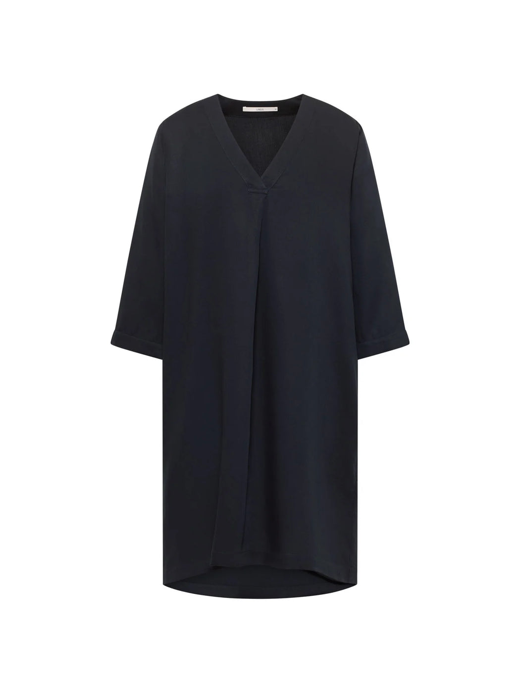 Kleid mit V-Ausschnitt aus TENCEL™-LANIUS-Kleider & Röcke-ROTATION BOUTIQUE BERLIN