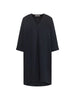 Kleid mit V-Ausschnitt aus TENCEL™-LANIUS-Kleider & Röcke-ROTATION BOUTIQUE BERLIN