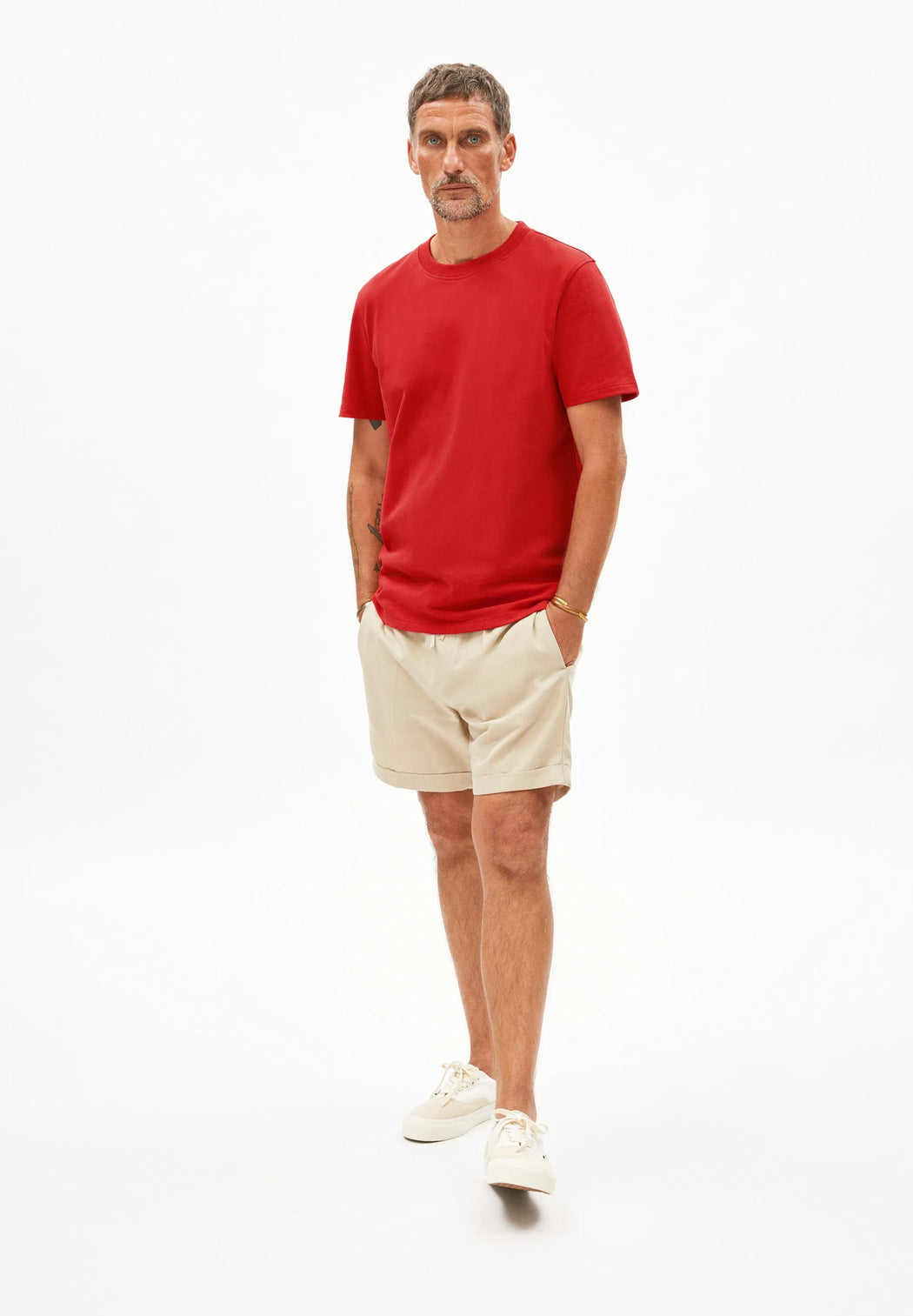Maarkos Coral Blush T-Shirt-Armedangels-T-Shirts-ROTATION BOUTIQUE BERLIN