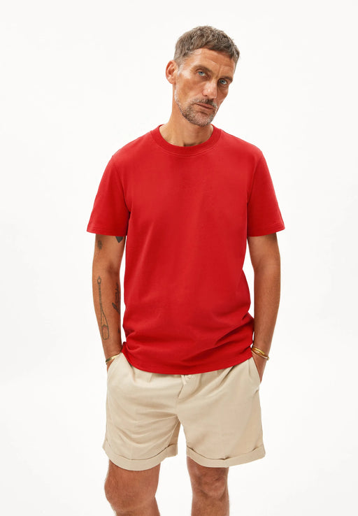 Maarkos Coral Blush T-Shirt-Armedangels-T-Shirts-ROTATION BOUTIQUE BERLIN