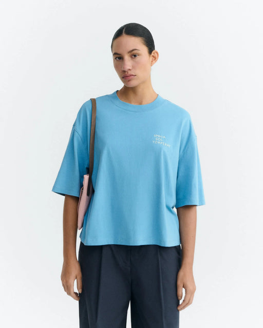 Omnia Sol Boxy Fit T-Shirt Damen-Thinking Mu-T-Shirts-ROTATION BOUTIQUE BERLIN