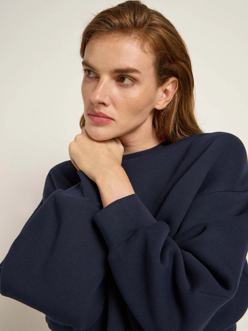 Oversize Sweatshirt GOTS-Lanius-Pullis & Sweatshirts-ROTATION BOUTIQUE BERLIN