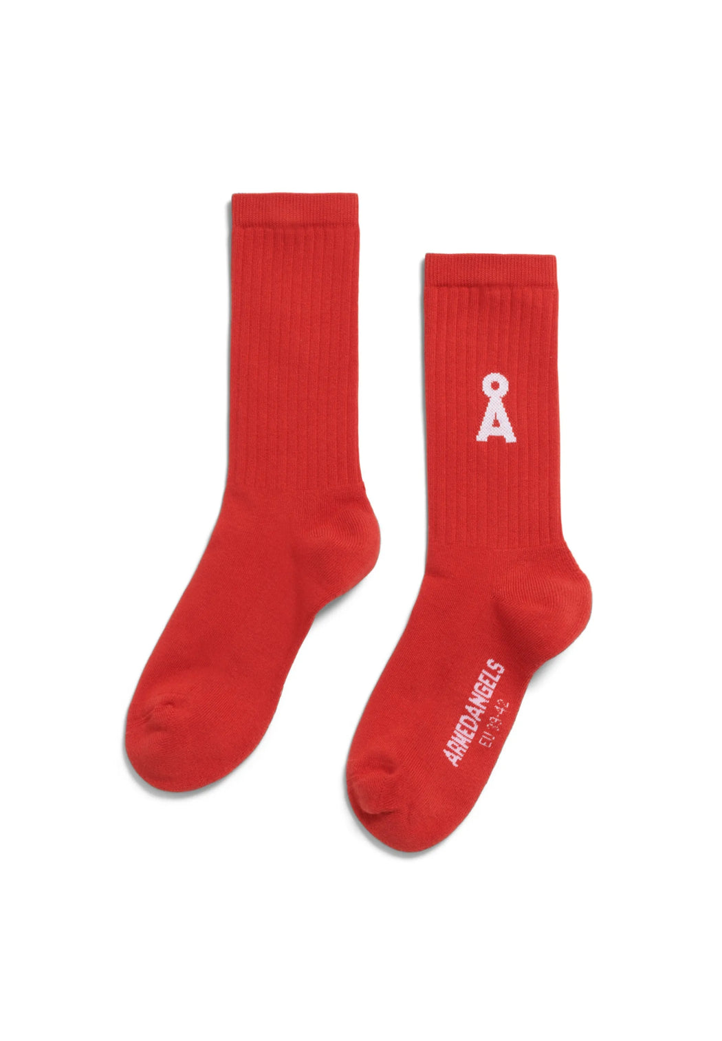 Rote Socken Saamus Bold-Armedangels-Socken-ROTATION BOUTIQUE BERLIN