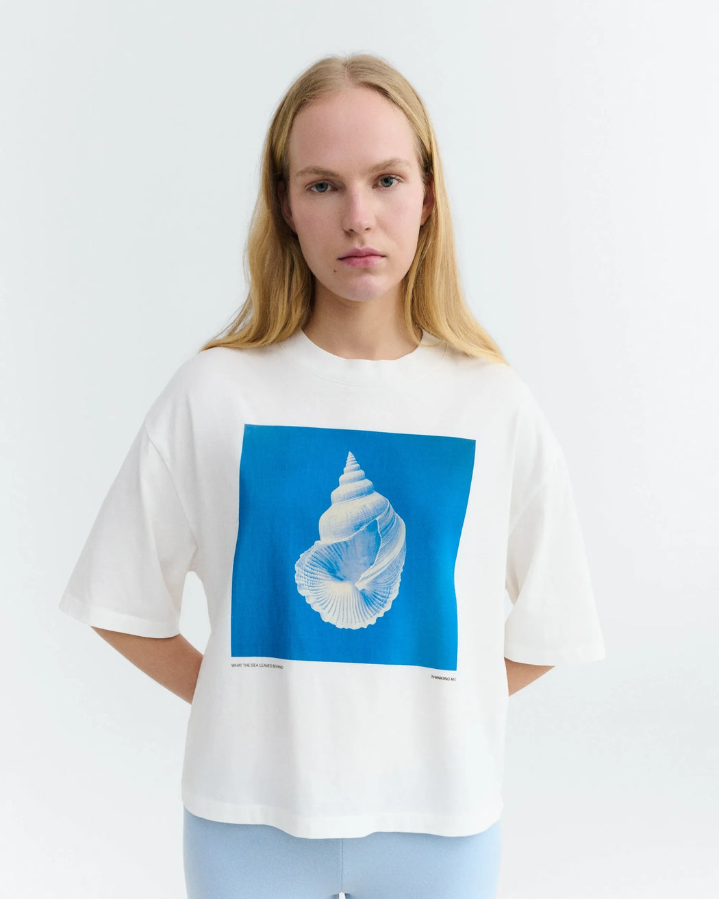 Sea Treasure Boxy T-Shirt Damen-Thinking Mu-T-Shirts-ROTATION BOUTIQUE BERLIN