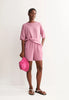 Short Sleeve Linen Blend Knit Sweater-Armedangels-Pullis & Sweatshirts-ROTATION BOUTIQUE BERLIN