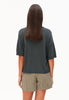 Short Sleeve Linen Blend Knit Sweater-Armedangels-Pullis & Sweatshirts-ROTATION BOUTIQUE BERLIN