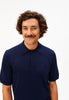 Shortsleeve Knit Polo Shirt-Armedangels-T-Shirts-ROTATION BOUTIQUE BERLIN