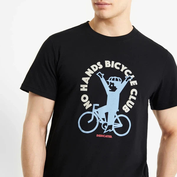 Stockholm No Hands T-Shirt mit Fahrrad Motiv-Dedicated-T-Shirts-ROTATION BOUTIQUE BERLIN