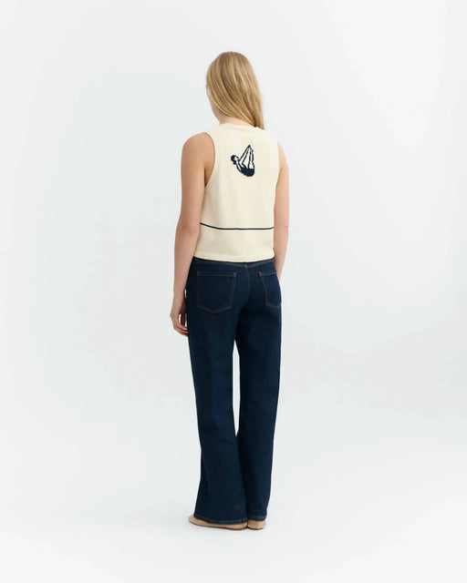 Swimmers Strickweste Damen-Thinking Mu-Pullis & Sweatshirts-ROTATION BOUTIQUE BERLIN