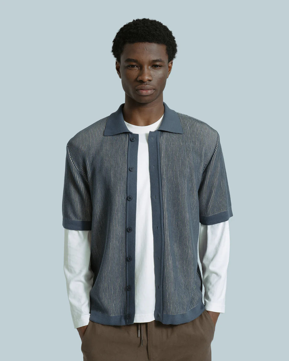 Velzy Knitted Shirt-Far Afield-Hemden & Blusen-ROTATION BOUTIQUE BERLIN