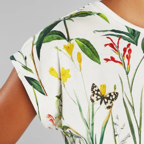 Visby Flower Field - T-Shirt-Dedicated-T-Shirts-ROTATION BOUTIQUE BERLIN