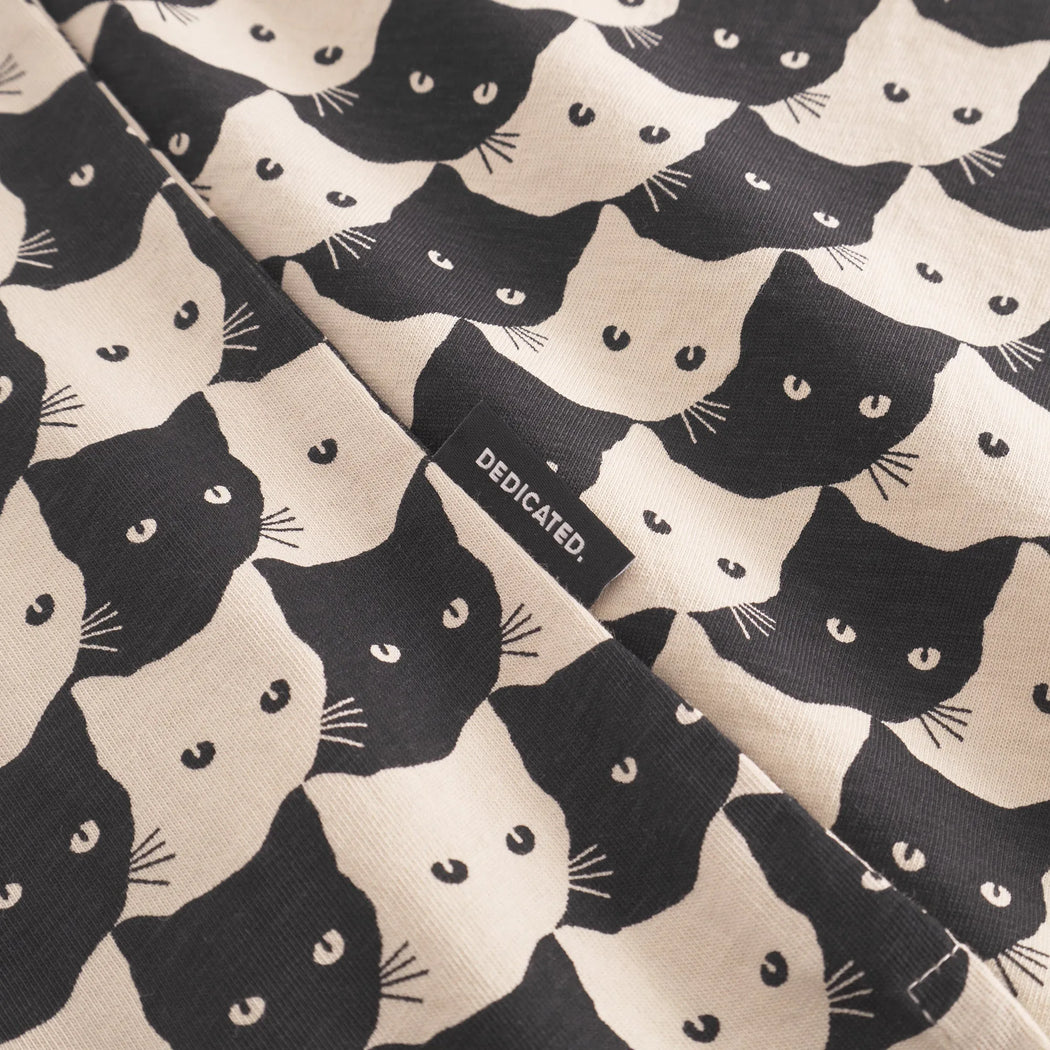 Visby Pepita Cats Damen T-Shirt-Dedicated-T-Shirts-ROTATION BOUTIQUE BERLIN