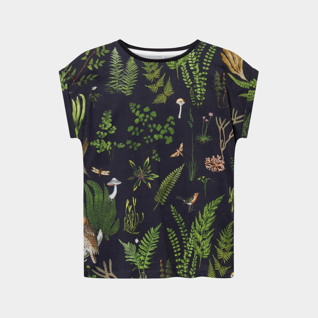 Visby Secret Garden - T-Shirt mit Allover Print-Dedicated-T-Shirts-ROTATION BOUTIQUE BERLIN
