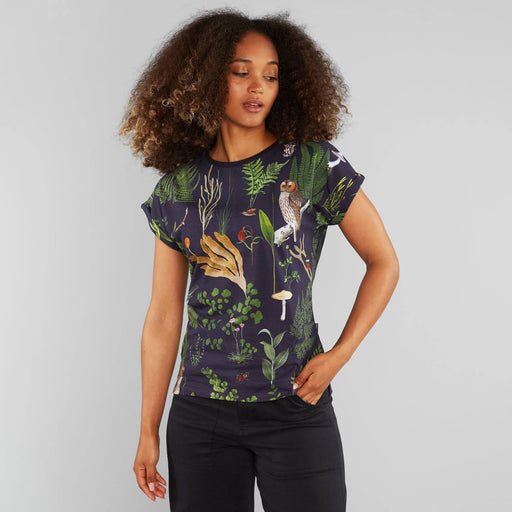 Visby Secret Garden - T-Shirt mit Allover Print-Dedicated-T-Shirts-ROTATION BOUTIQUE BERLIN