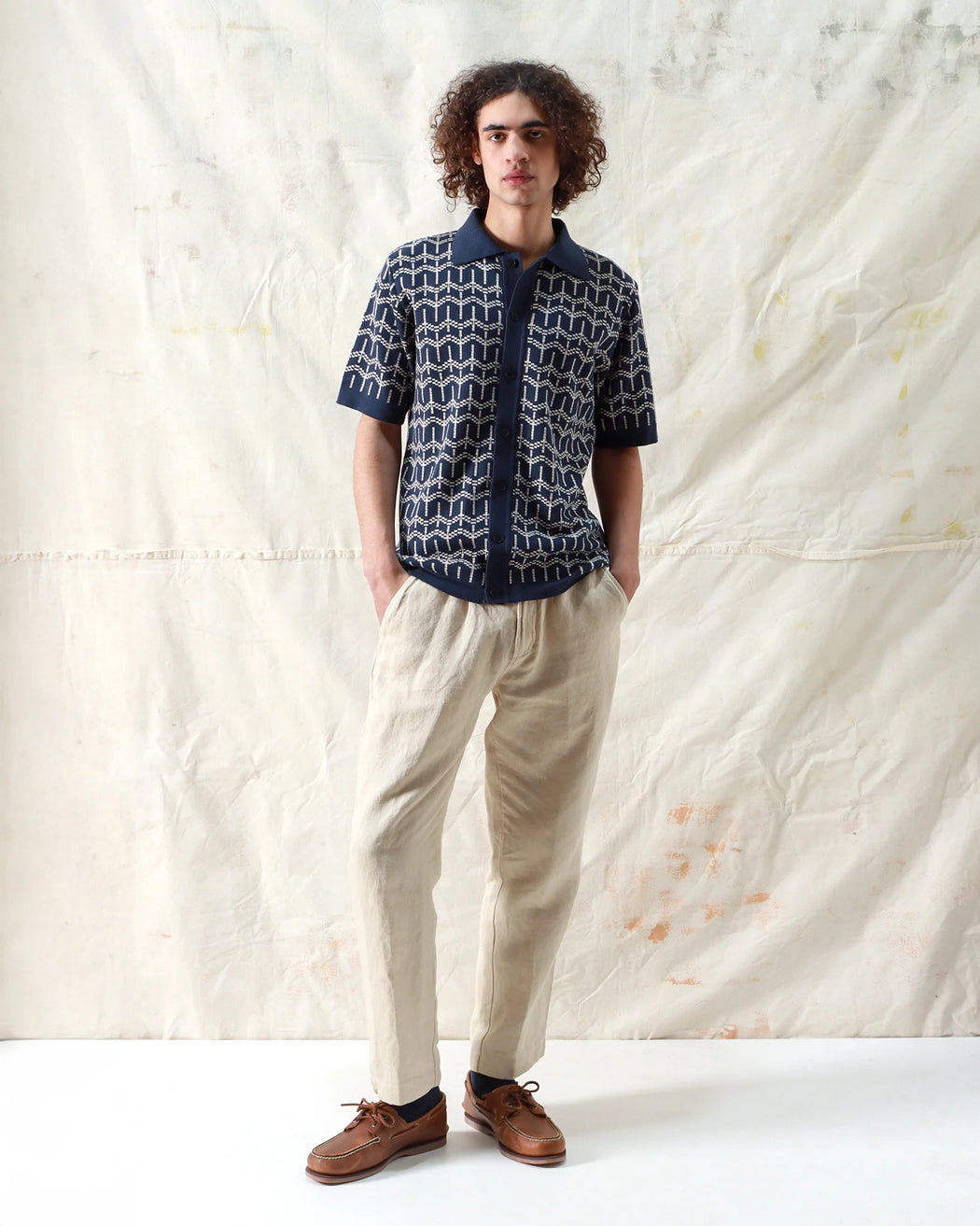 Zigger Cardigan Navy-Far Afield-Hemden & Blusen-ROTATION BOUTIQUE BERLIN